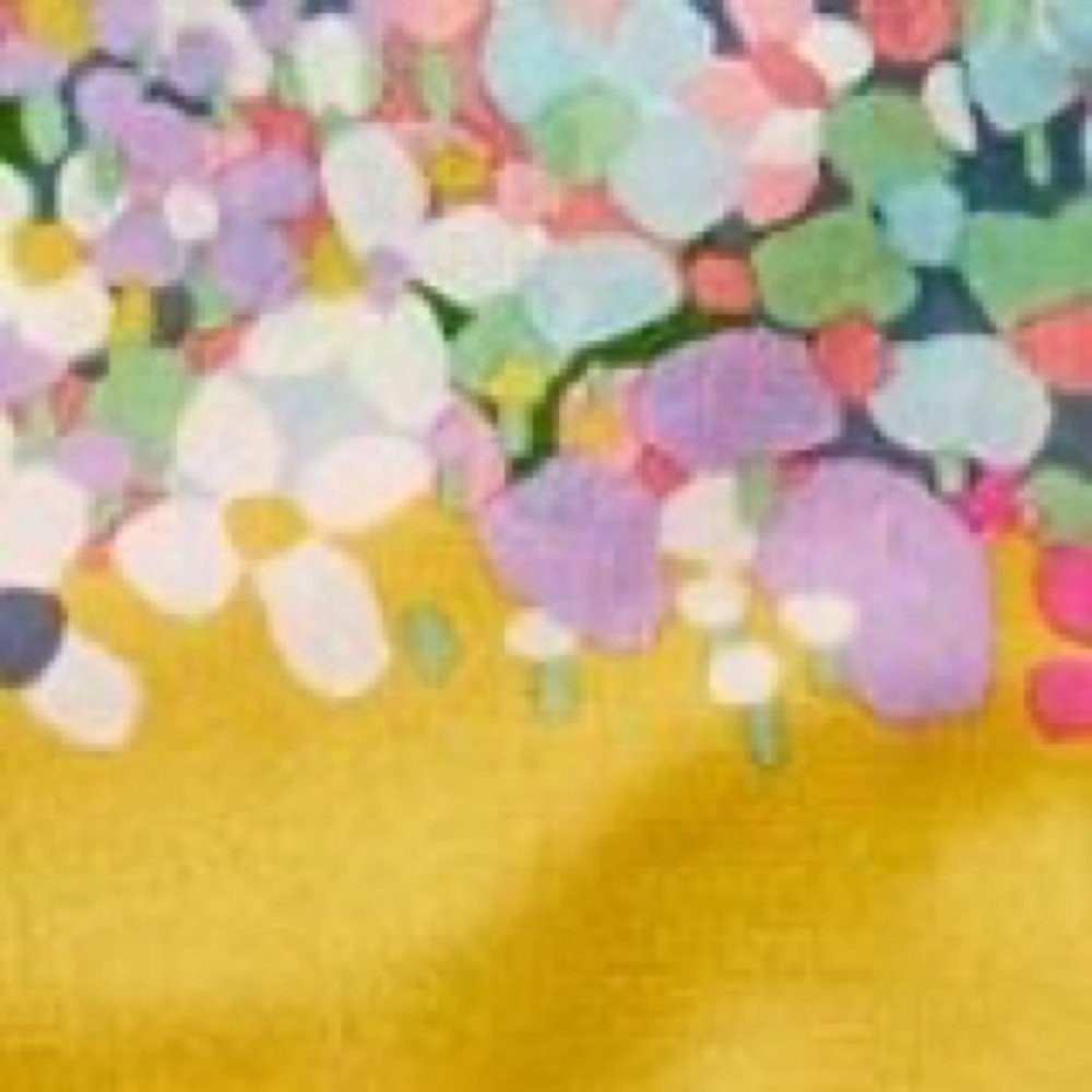 NWT Kate Spade Floral Dots Oblong Scarf - Picture 6 of 11